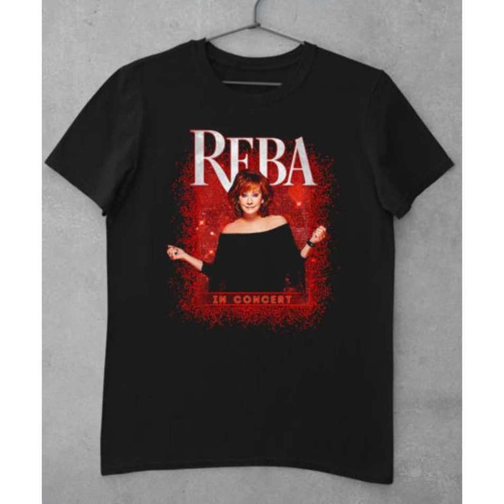 Reba McEntire In Concert Country Music Legend Fan T-Shirt
